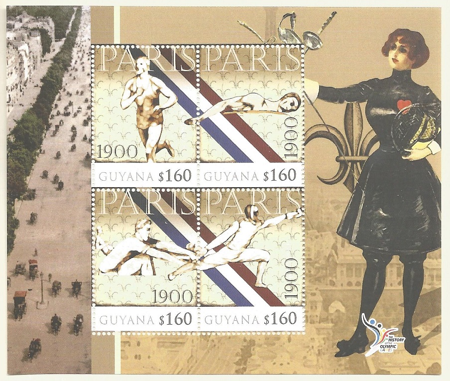 stamp guy unorthorized ss og paris 1900