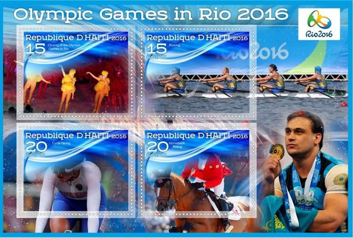 Stamp HAI 2016 OG Rio de Janeiro