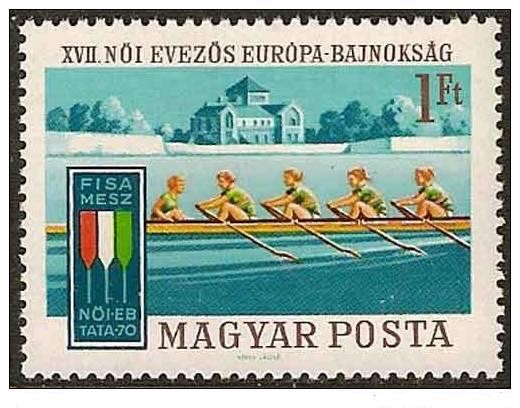 stamp hun 1970 aug. 19th werc tata mi 2601 a w4x