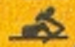 Stamp IRI 1985 Dec. 18th Mi 2141 Youth and sport Pictogram detail