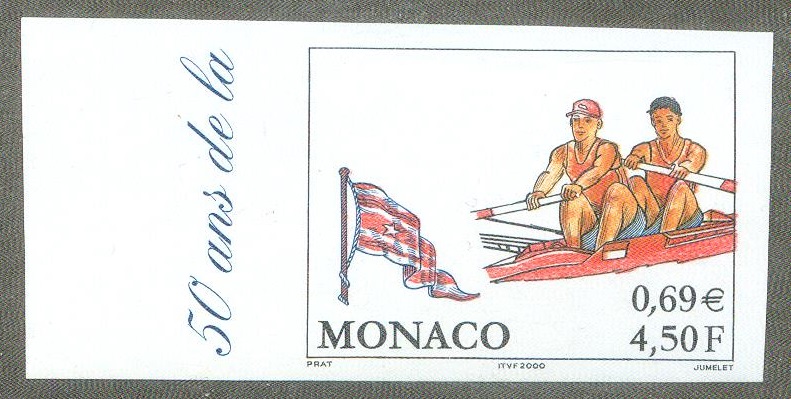 stamp mon 2000 june 23rd og sydney imperforated