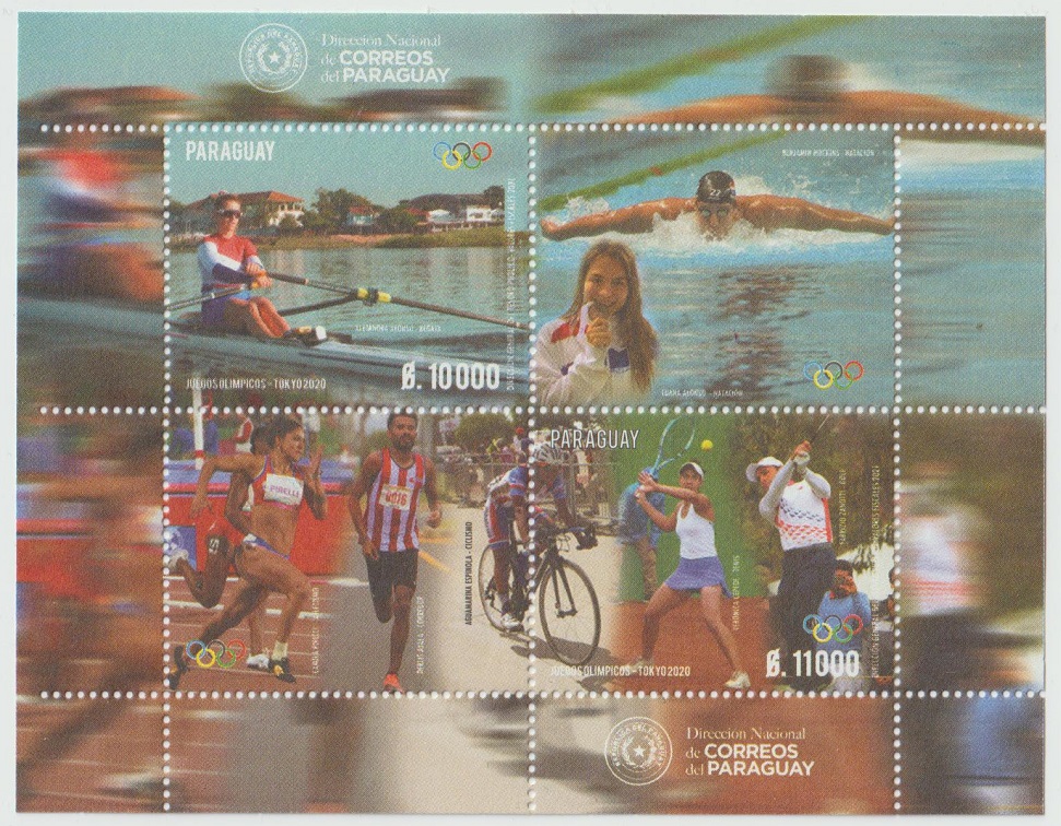 Stamp PAR OG Tokyo 2020 MS