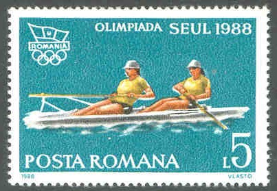 stamp rom 1988 sept. 1st og seoul mi 4482 w2
