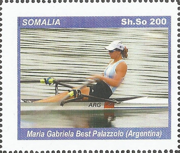 Stamp SOM unauthorized undatedissue W1X Maria Gabriela Best Palazzolo ARG