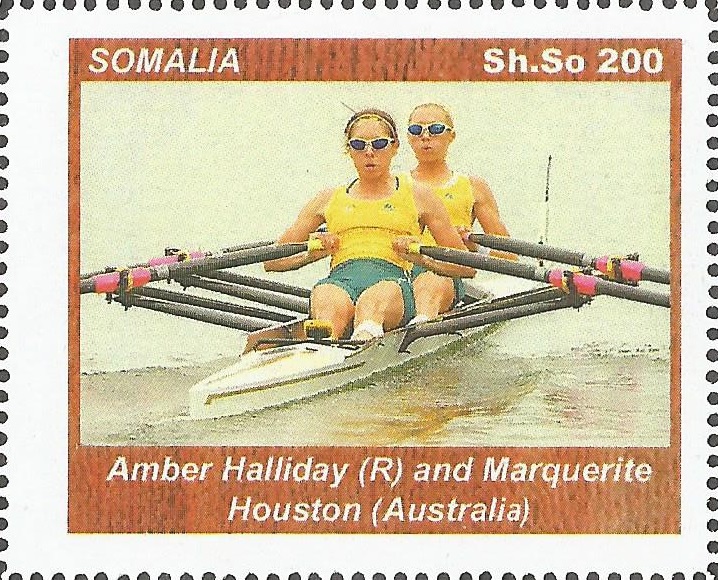 Stamp SOM undated unauthorized issue Amber Halliday Marquerite Houston AUSjpg