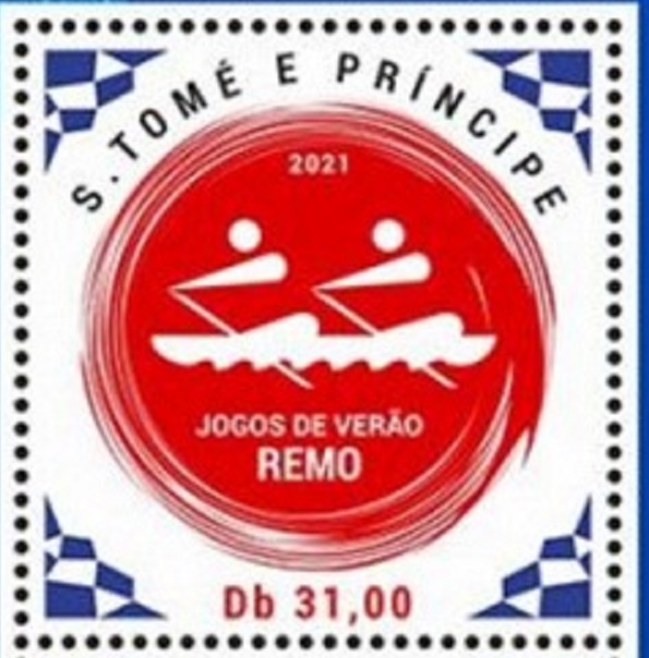 Stamp STP 2021 OG Tokyo SS pictogram detail