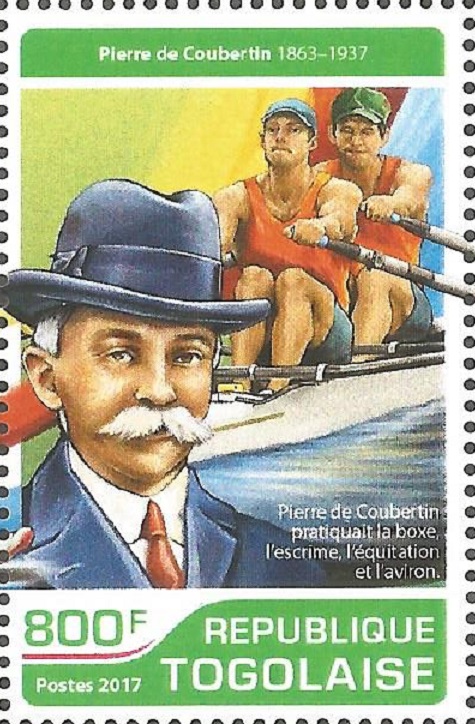 Stamp TOG 2017 My 5th Coubertin