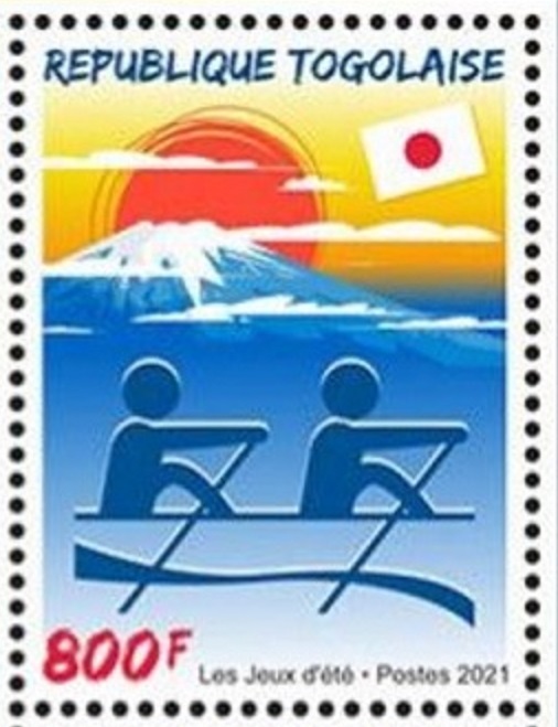 Stamp TOG 2021 OG Tokyo 2020 pictogram