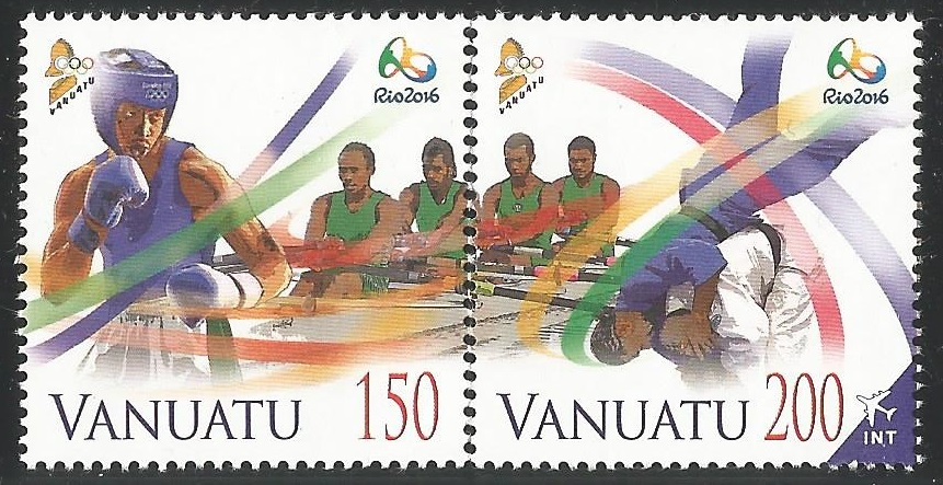 Stamps VAN 2016 OG Rio de Janeiro