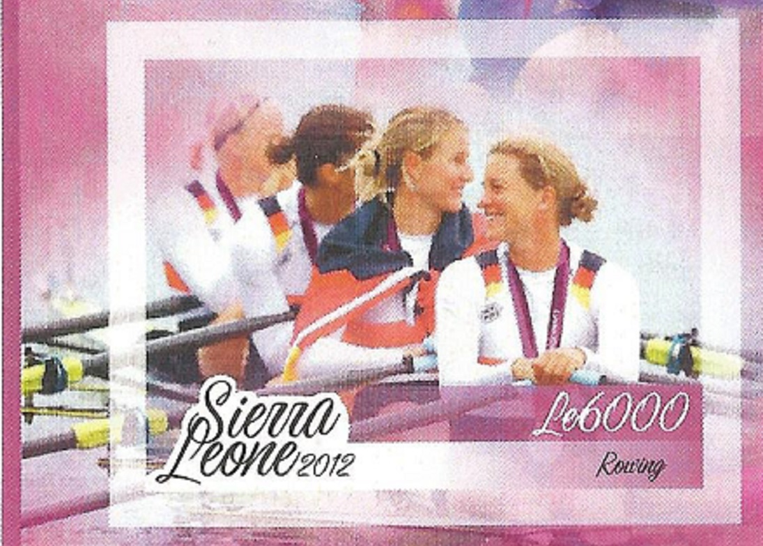 Stamp SLE 2012 OG London W4X GER close view