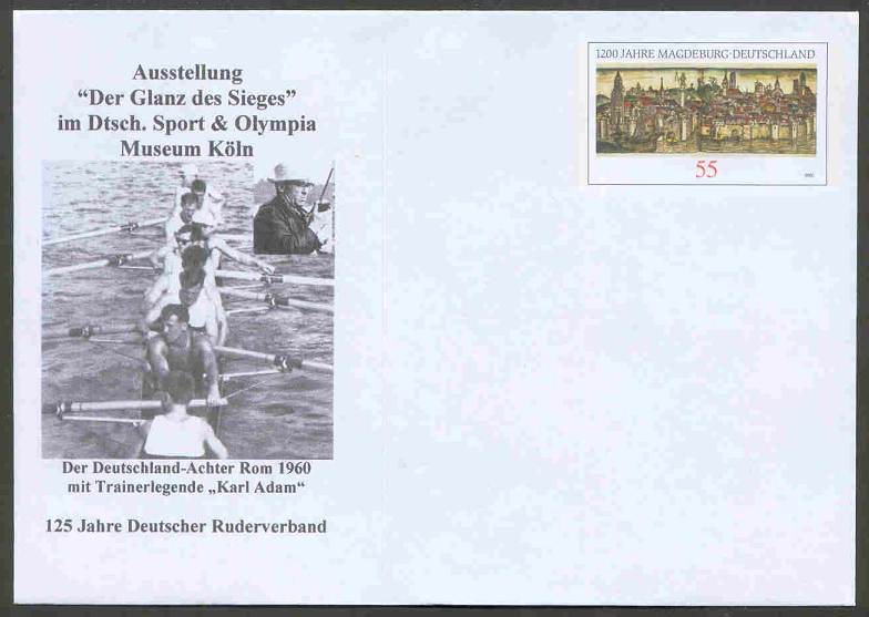 Stationary II GER 2008 with photo of Karl Adam and his famous 8 crew who won the gold medal at OG Rome 1960