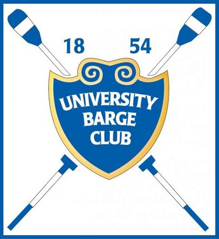 Sticker USA University Barge Club Philadelphia