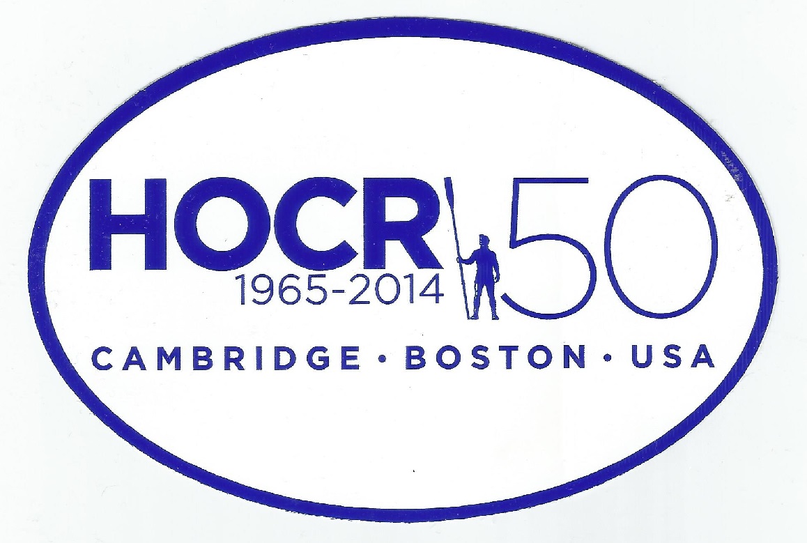 sticker usa 2014 head of the charles river 1965 2014 50th anniversary