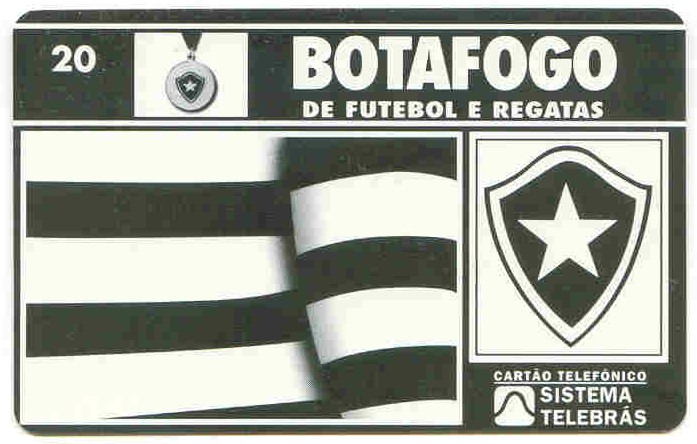 tc bra 1997 botafogo de futebol e regatas club flag and emblem 