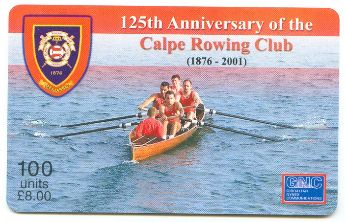 tc gib 125th anniversary of the calpe rc 1876 2001 reverse