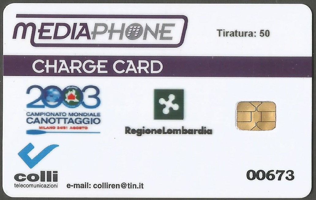 TC ITA 2003 MEDIAPHONE advertising WRC Milan