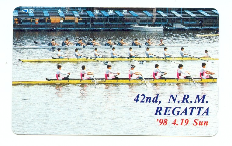 tc jpn 1998 42nd n.r.m. regatta three 8 racing abreast