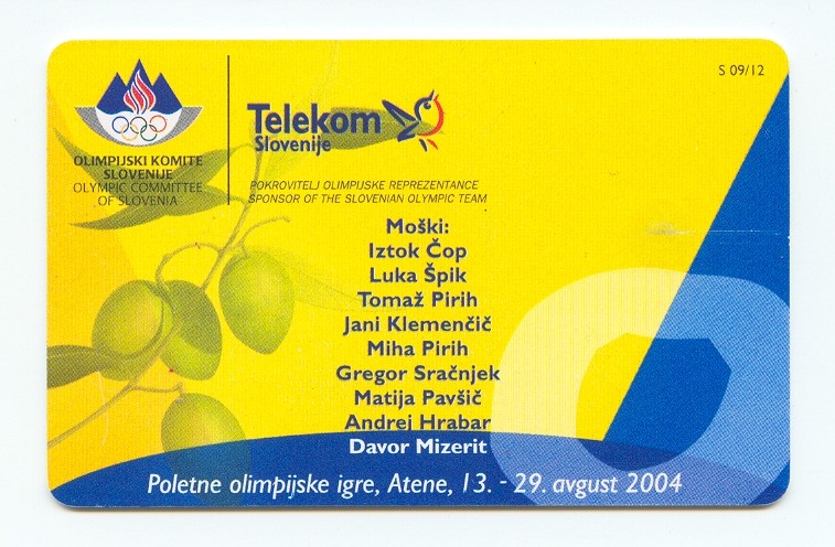 tc slo og athens 2004 reverse names of slovanian competitors m2x silver medal m4 9th m2 9th m1x 9th 