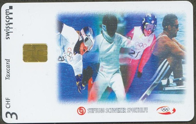 tc sui 1999 febr. schweizer sporthilfe no. 111 skifahrer fechter skiflieger xeno mueller 