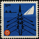 Cinderella GDR 1971 Sportvereinigung Dynamo Spendenmarke II