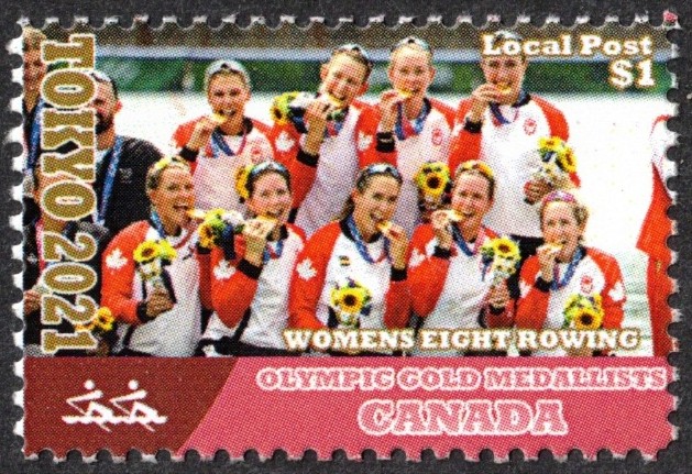 Cinderella AUS OG Tokyo 2020 W8 gold medal winner crew CAN