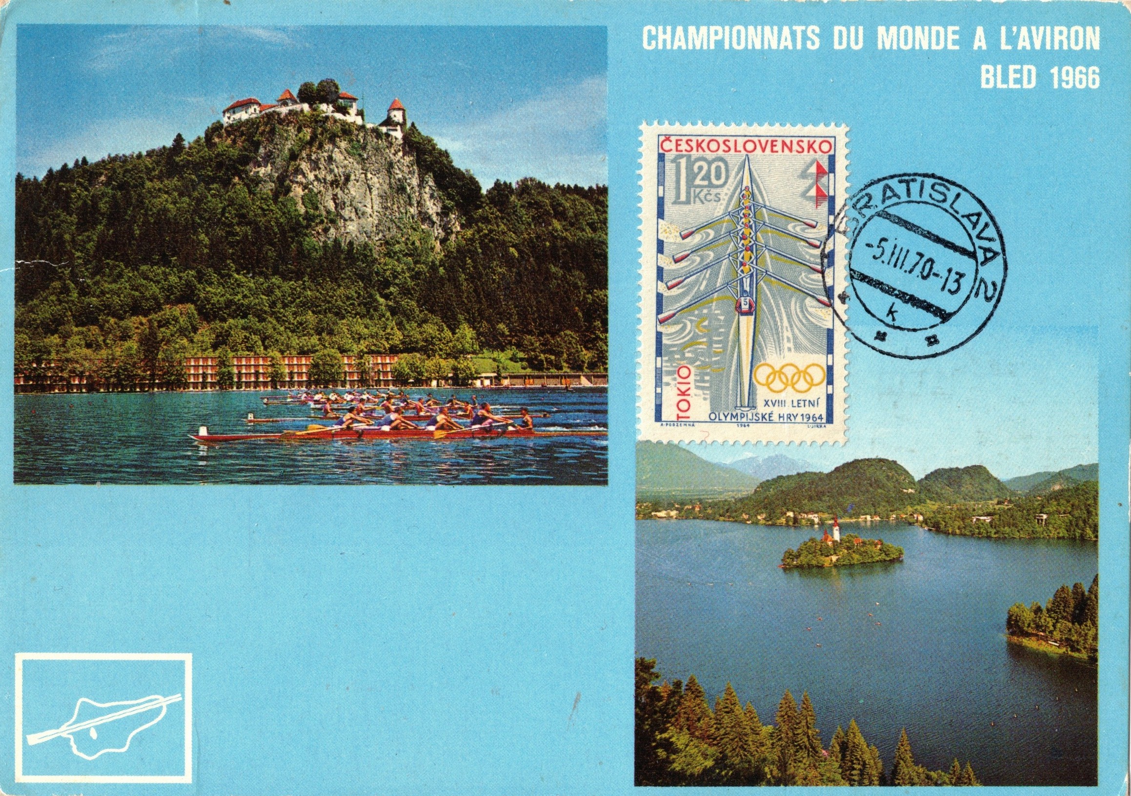 MC TCH 1964 OG Tokyo on PC YUG 1966 WRC Bled with PM 1970 1