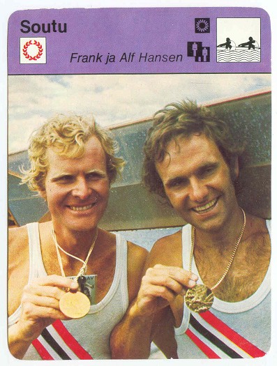 CC FIN Editions Rencontre 1978 Frank Alf Hansen M2X winners WRC 1975 1978 1979 gold medal OG 1976 Montreal II