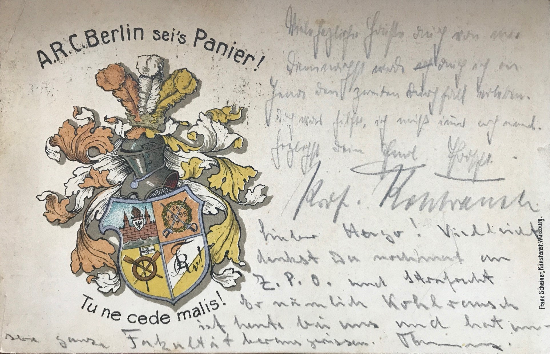 PC GER Berlin Akademischer Rc founded 1895