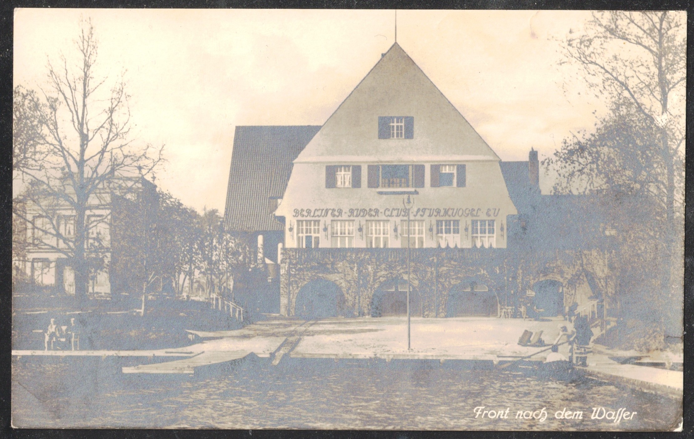 PC GER Berlin RC Sturmvogel founded 1890 boathouse front II