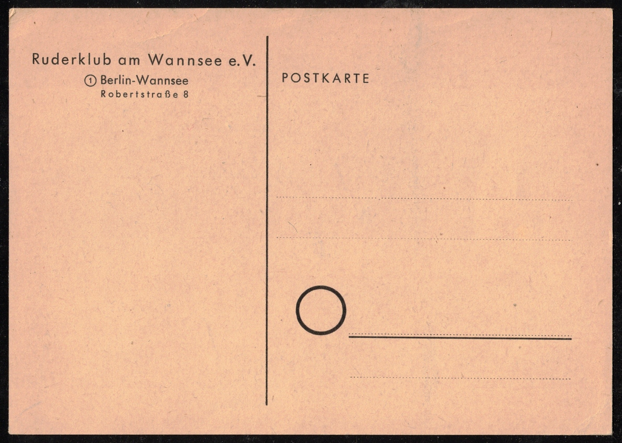 PC GER Berlin RK am Wannsee boathouse reverse