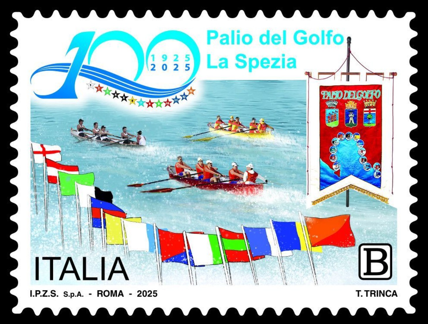 Stamp ITA 2025 Palio del Golfo II